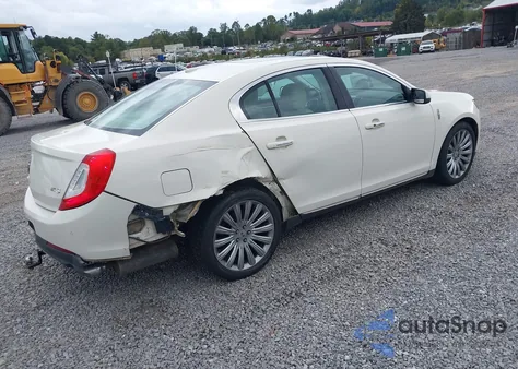 2013 Lincoln Mks из США, поврежденный, VIN 1LNHL9DK2DG612302